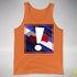 Puppy Pride Flag Exclamation Point Premium Tank Top